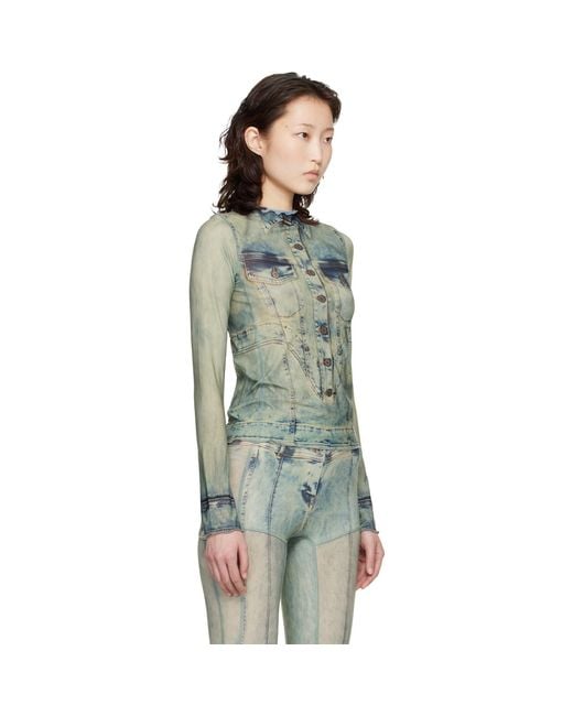 KNWLS Green Halcyon Top