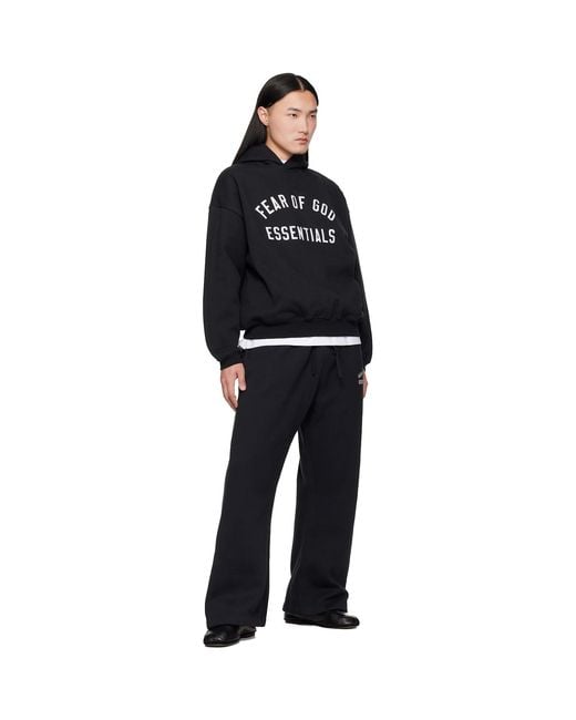 Fear Of God Black Varsity 90S Hoodie for men
