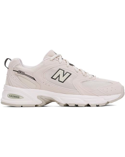 New Balance ベージュ 530 スニーカー Black