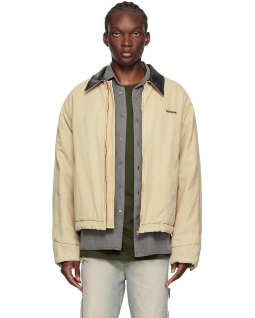 Blouson rembourre we11done pour homme en coloris Neutre Lyst