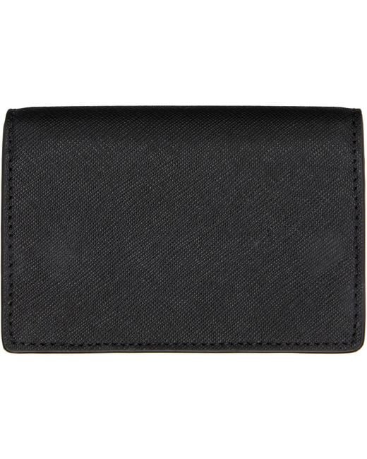 Vivienne Westwood Black Business Card Holder for men