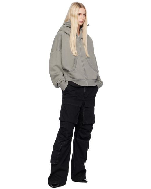 Entire studios Gray Full Zip Hoodie