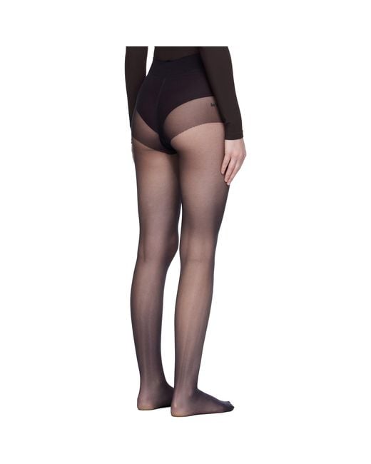 Wolford Black Pure 10 Tights