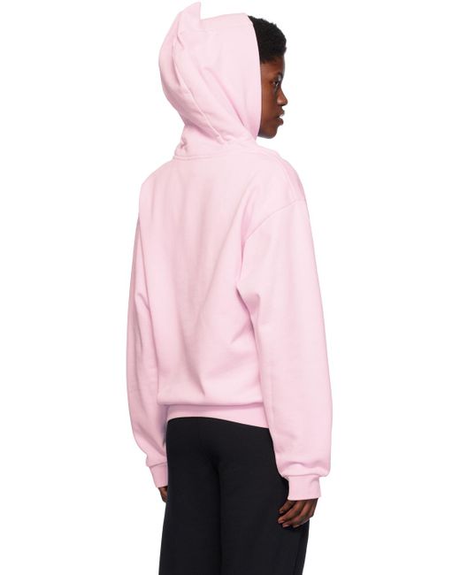 Coperni Pink Horn Hoodie