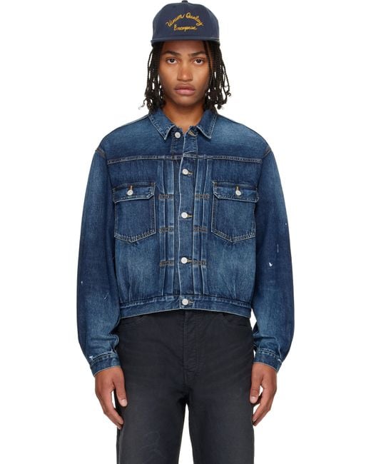 Visvim Blue 101X Denim Jacket for men