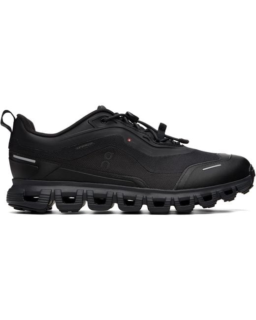 On Shoes Black Cloud 6 Waterproof Sneakers for men