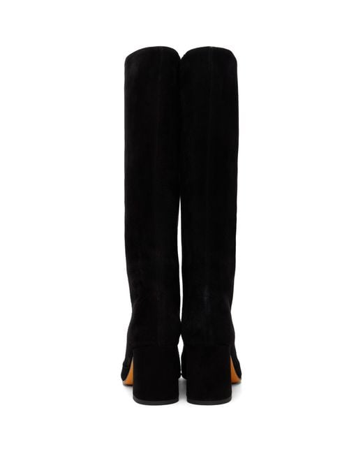 Maryam Nassir Zadeh Black Lune Tall Boots