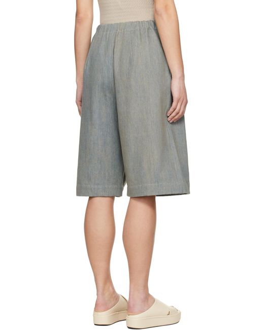 Lauren Manoogian Black Frame Denim Shorts