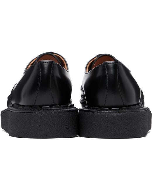 George Cox Black Diano Derbys for men