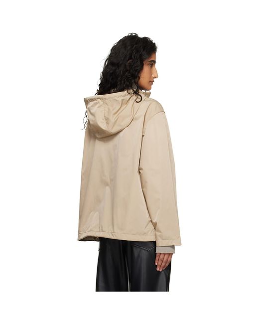 Moncler Natural Cassiopea Hooded Jacket