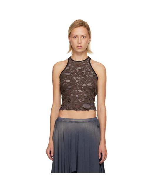 DIESEL Black T-Ilm Tank Top