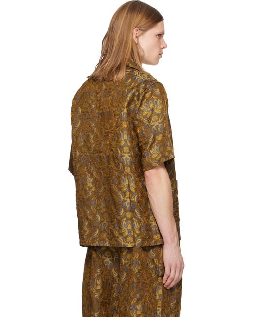 Needles Multicolor Kae Tanaka Edition Cabana Shirt for men