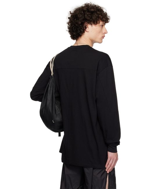 メンズ Rick Owens ブラック Championエディション Girdered Tシャツ Black