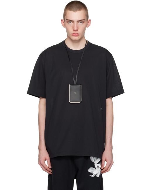 T-shirt premium noir Y-3 pour homme en coloris Black