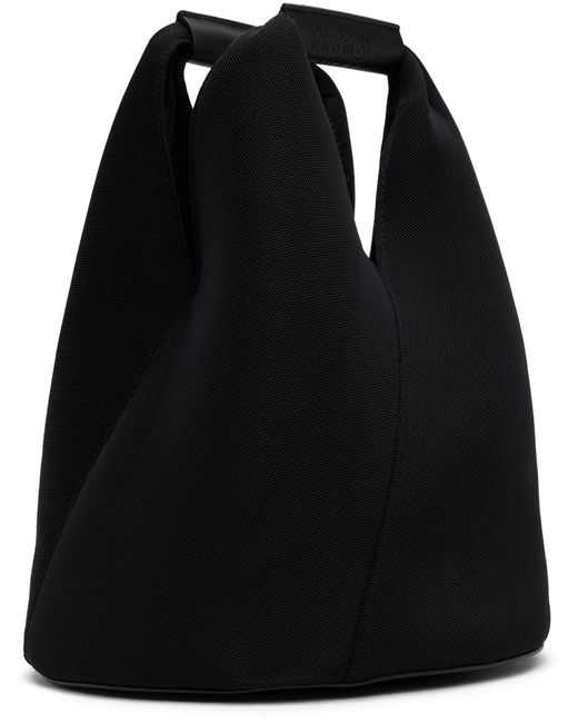 MM6 by Maison Martin Margiela Black Triangle Bucket Tote for men