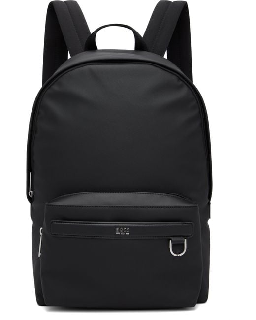 Boss Black Smooth & Structured Backpack for men