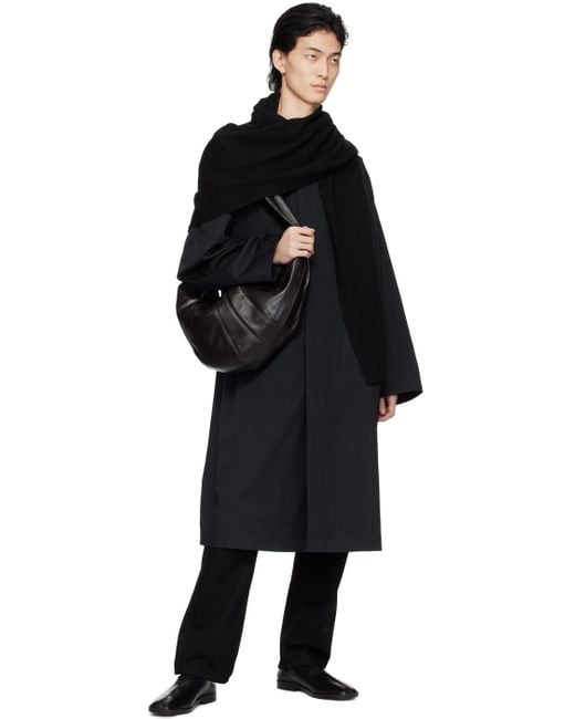 Manteau noir léger Lemaire pour homme en coloris Black