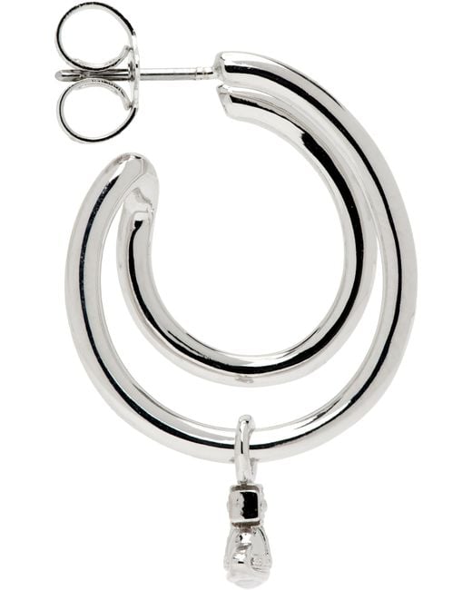 Vivienne Westwood Metallic Ronda Single Earring for men