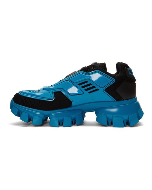 prada cloudbust black and blue