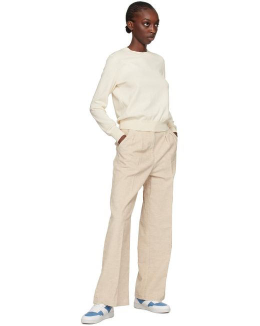 A.P.C. Natural Off- Tressie Trousers