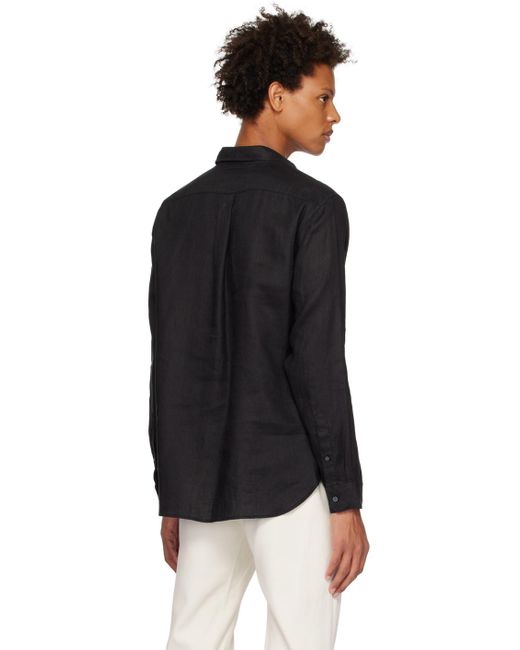 メンズ Vince ポケットシャツ Black
