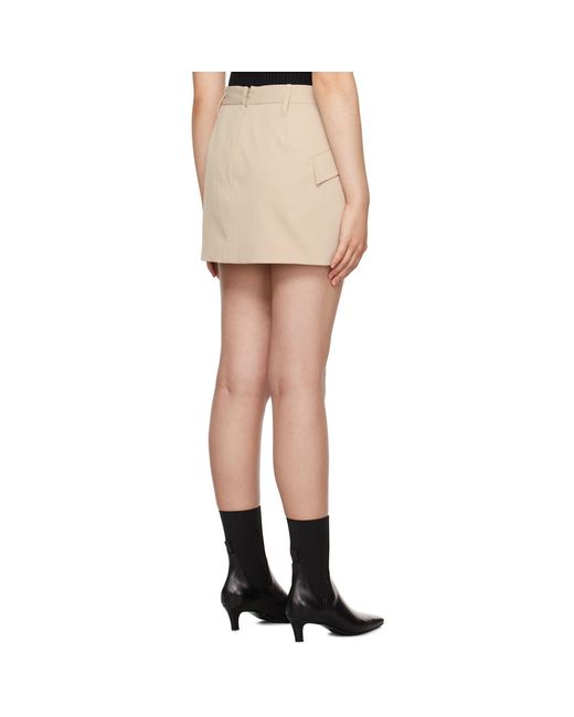 Camilla & Marc Natural Simona Miniskirt