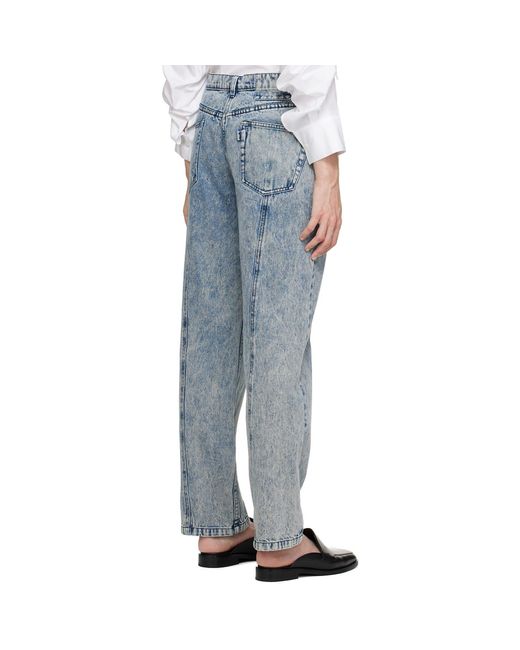 3.1 Phillip Lim Blue Overdyed Jeans