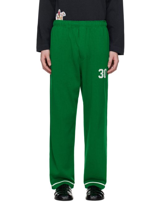 Bode Green Sophomore Sweatpants for men
