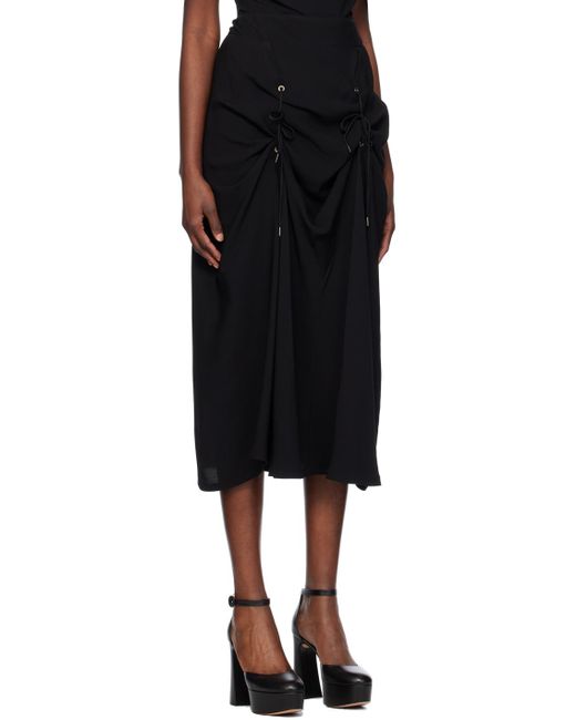 Vivienne Westwood Black Cj Midi Skirt