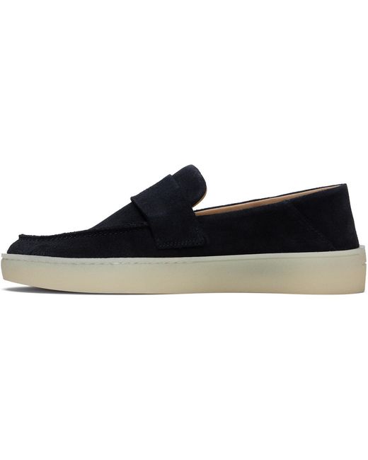 Boss Black Suede Loafers for men