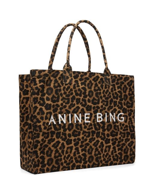 Anine Bing Brown Tan Tote