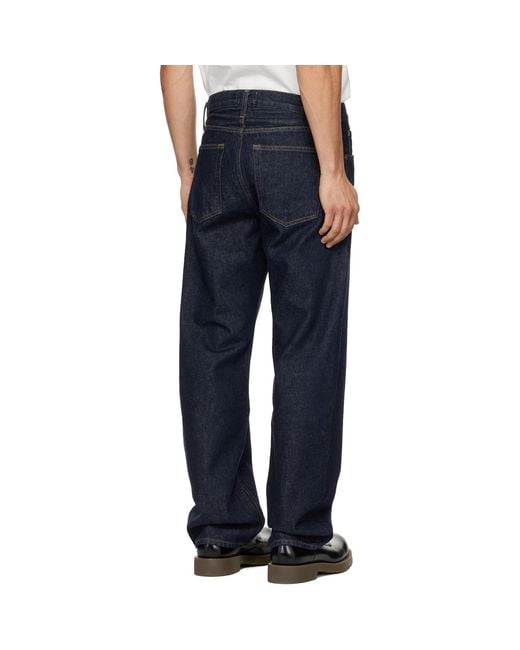 Agolde Blue Magnus Trouser Jeans for men
