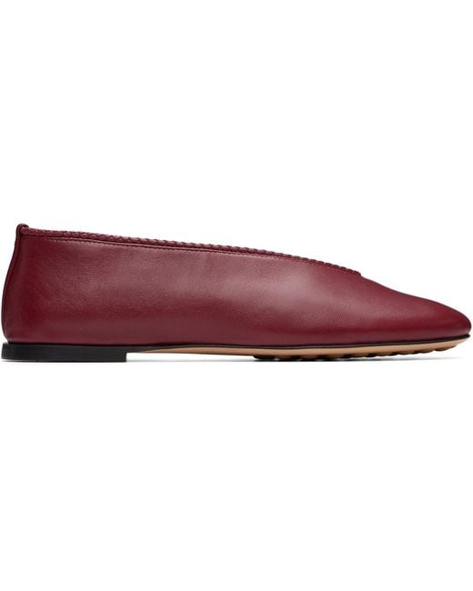 Bottega Veneta Purple Rosa Ballerina Flats