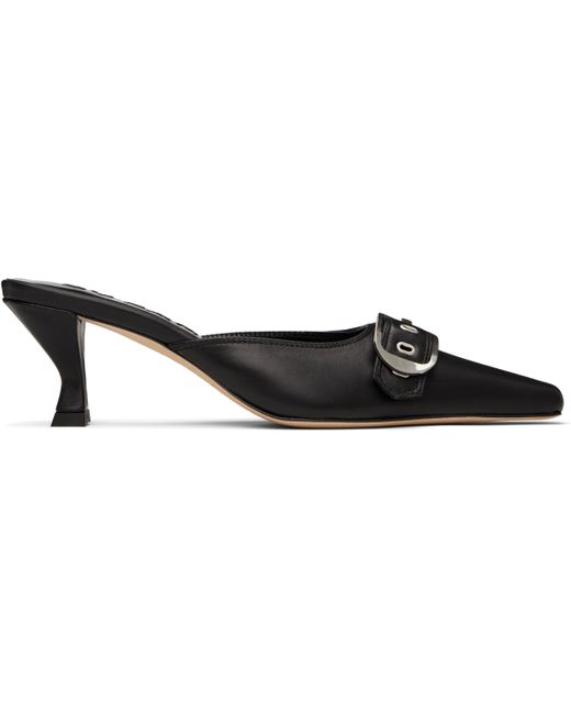 By Far Black Evelyn Mules