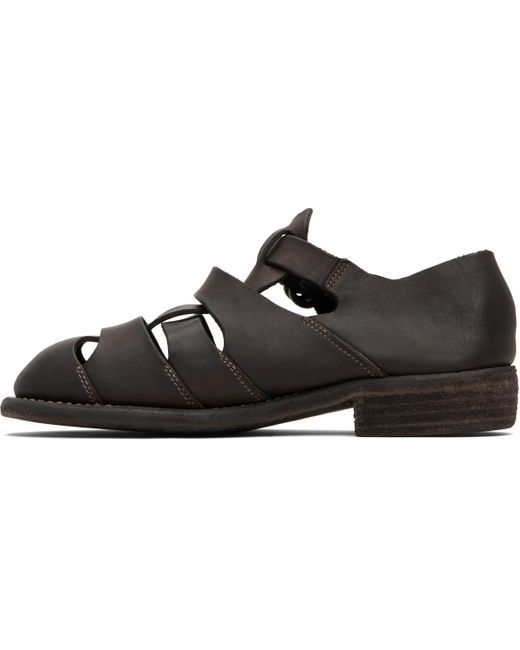 Guidi Black 99Snd Sandals