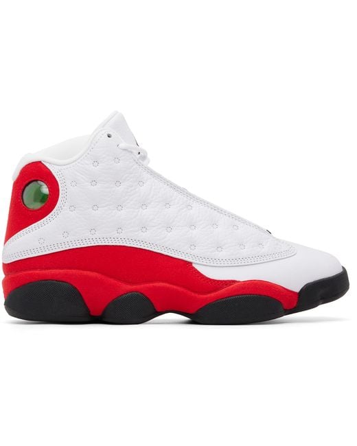 Nike Red Air Jordan 13 Retro Sneakers for men