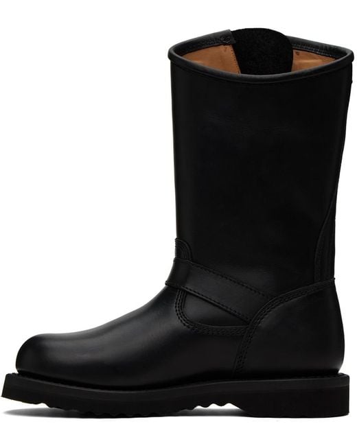 Our Legacy Black Corral Boots for men