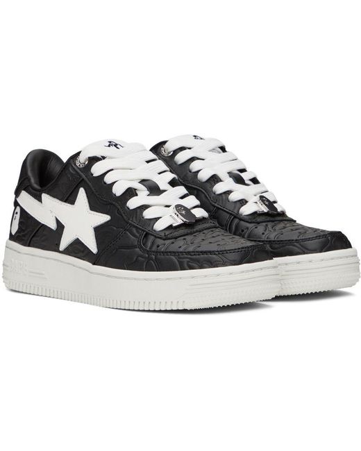 A Bathing Ape Sta #3 M1 Sneakers in Black | Lyst