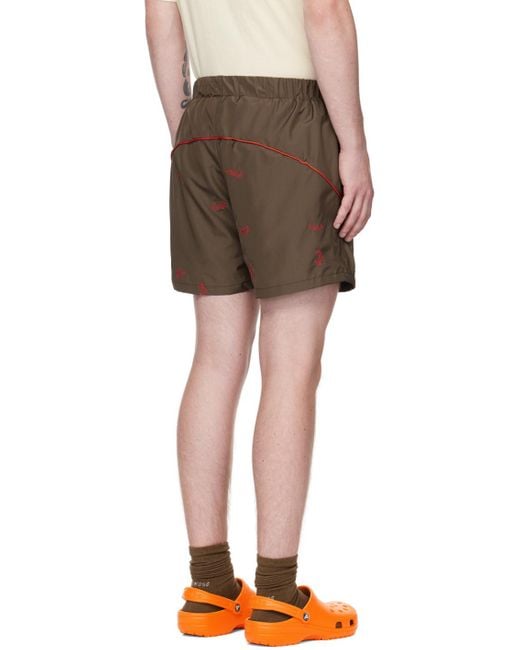 Robyn Lynch Multicolor Embroidered Shorts for men