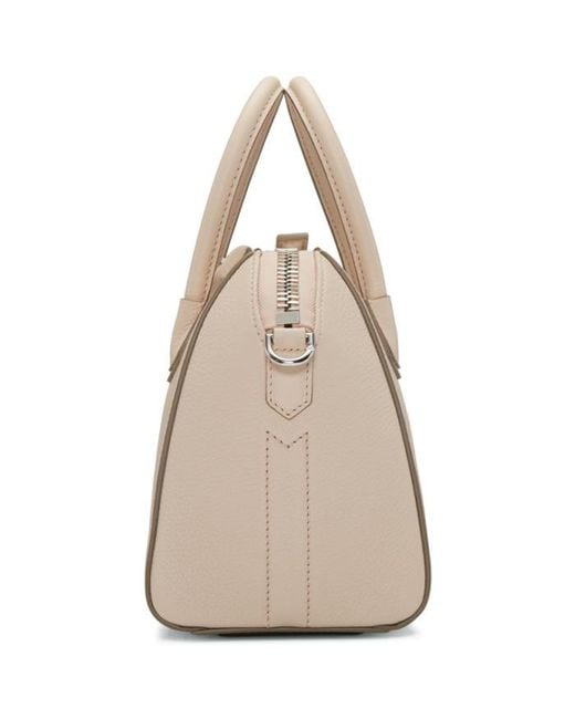 【送料&関税込】Givenchy Antigona Mini Shoulder Bag In Beige GIVENCHY Box Calfskin Mini Lock Antigona Shoulder Bag Beige