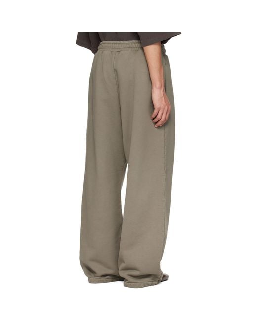 Fear Of God Multicolor Khaki Wide Leg Sweatpants for men