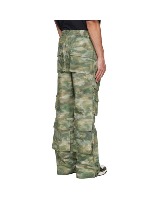 Amiri Green Multi Pocket Cargo Pants for men