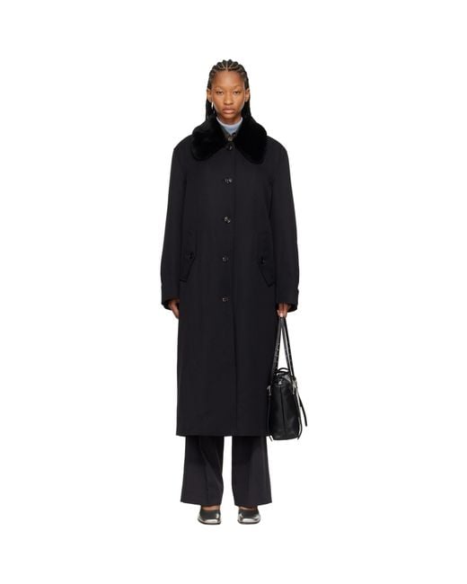 Our Legacy Black Tundra Coat
