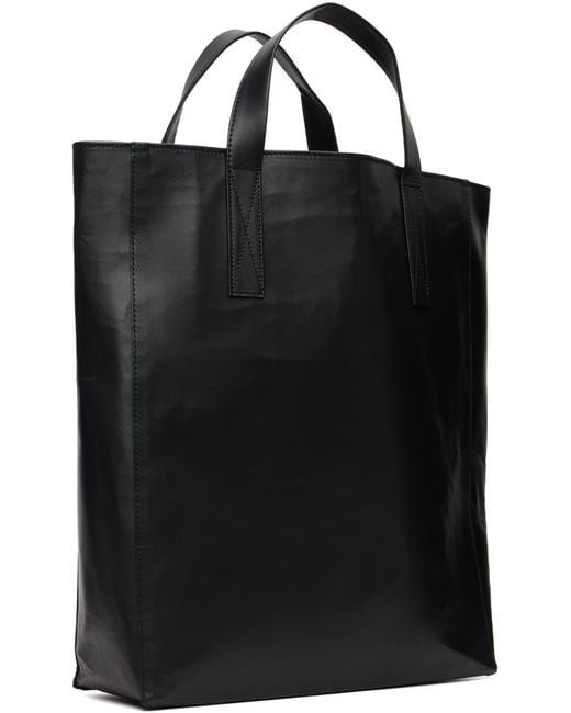 Vivienne Westwood Black Leather Sarah Medium Tote for men