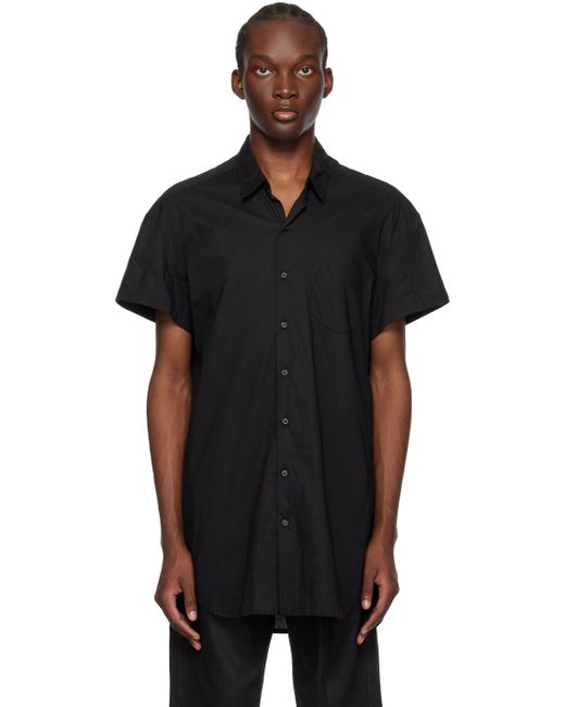 Ann Demeulemeester Black Gilles Shirt for men