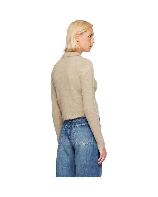 Our Legacy Blue Mazzy Polo Cardigan