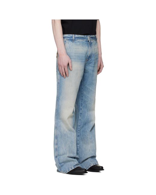 Amiri Blue Boot Cut Jeans for men