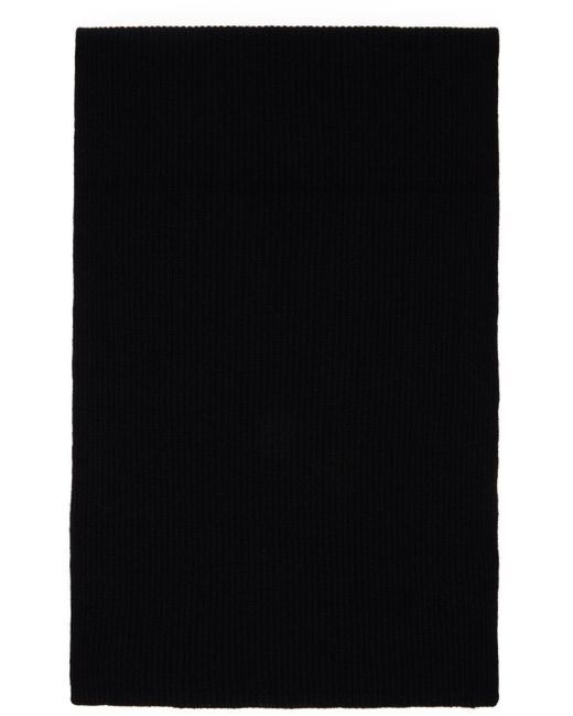 Écharpe noire à écusson en feutre Moncler pour homme en coloris Black