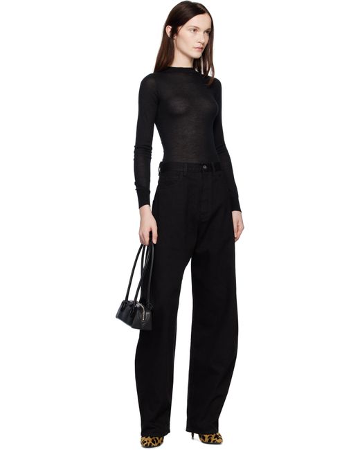 Alaïa Black 'Le Teckel' Small Bag
