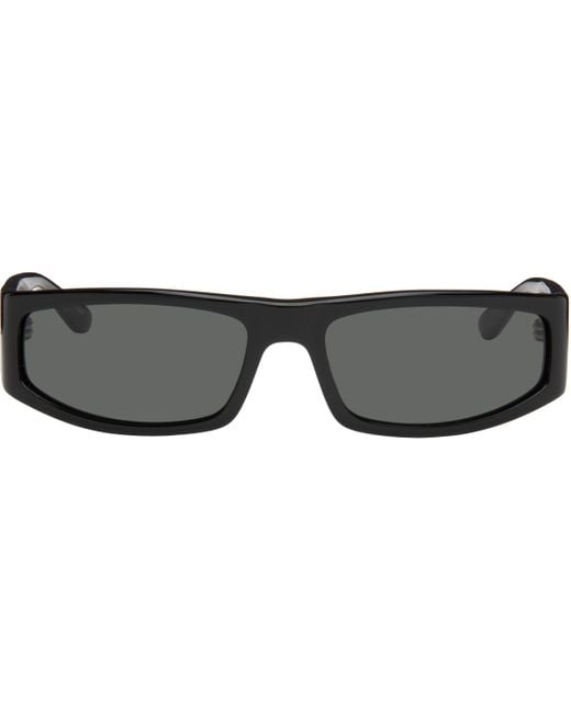Courreges Black Tech Sunglasses